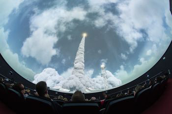 Stereo 3D for a Planetarium