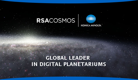 RSA Cosmos & Konica Minolta: global leader in digital planetariums