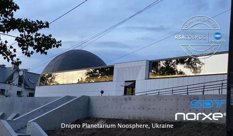 Dnipro Planetarium Noosphere, a high-performing installation in Ukraine!