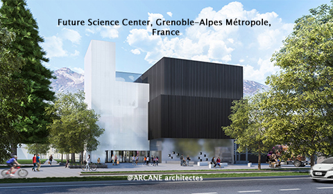 RSA Cosmos selected for the Future Science Center of Grenoble-Alpes Métropole!