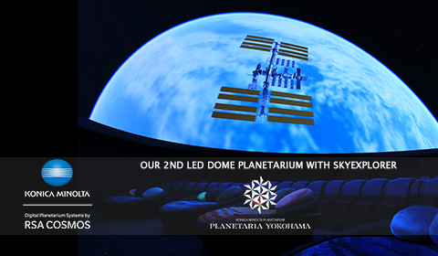 Grand Opening of our 2nd LED Dome Planetarium with SkyExplorer!