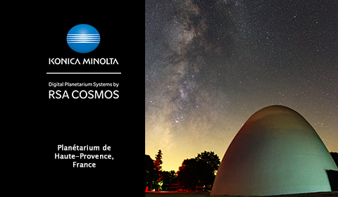 A top-class 8K Hybrid planetarium for a leading astronomical center in France!