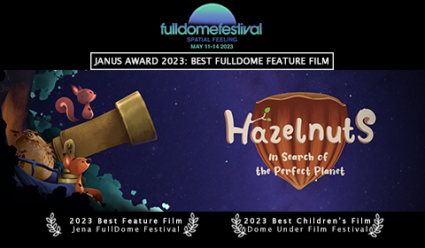 Best Fulldome Feature Film Award at Jena Fulldome Festival 2023