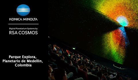 A leading 8K planetarium in Colombia