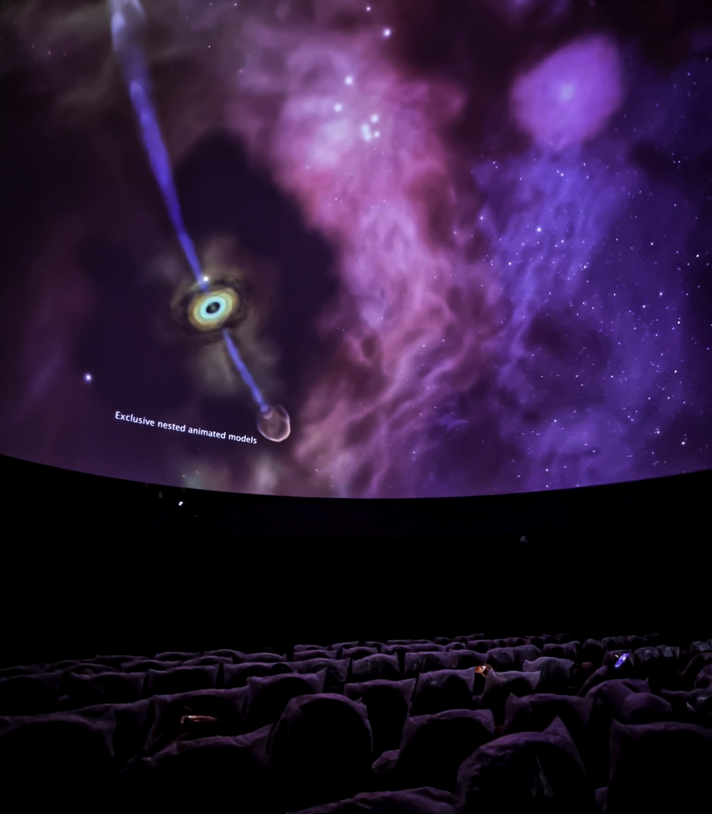 RSA Cosmos built the 14-meter dome with 8K projection at the Sainte Catherine Planetarium (Sinai, Egypt)